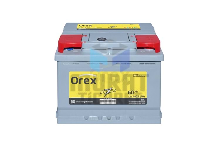 OREX 802060 12VOLT 60AH AKÜ 540A (EN)