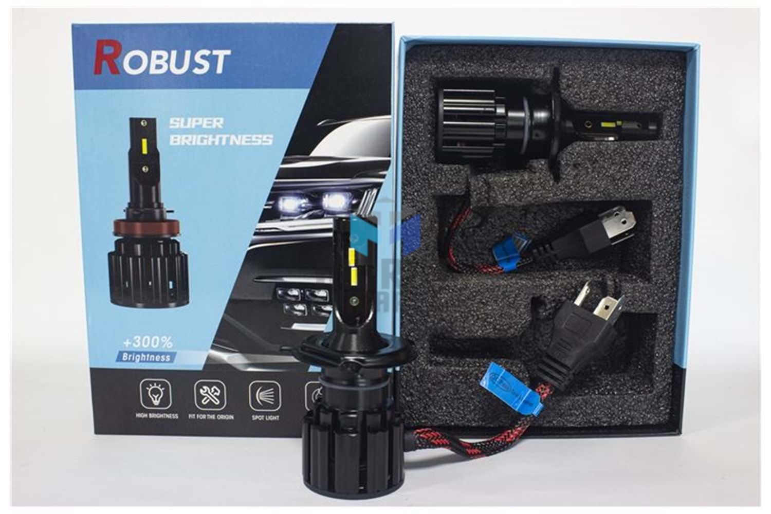 ROBUST 01412 XENON FAR AMPULU H4 50W 150000 LUMEN 12/24V UYUMLU