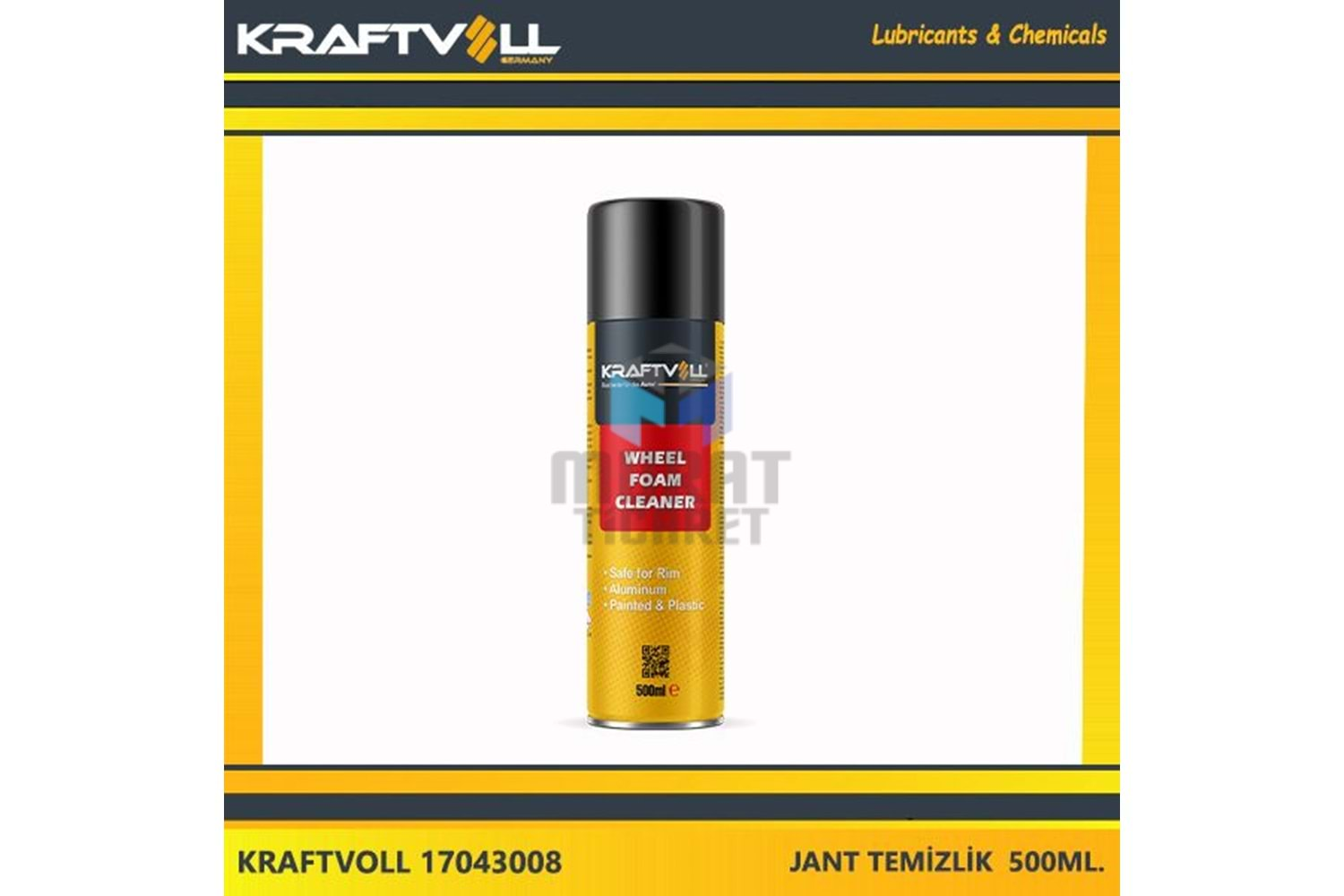 KRAFTVOLL 17043008 JANT TEMİZLEYİCİ KÖPÜK SPREY 500ML