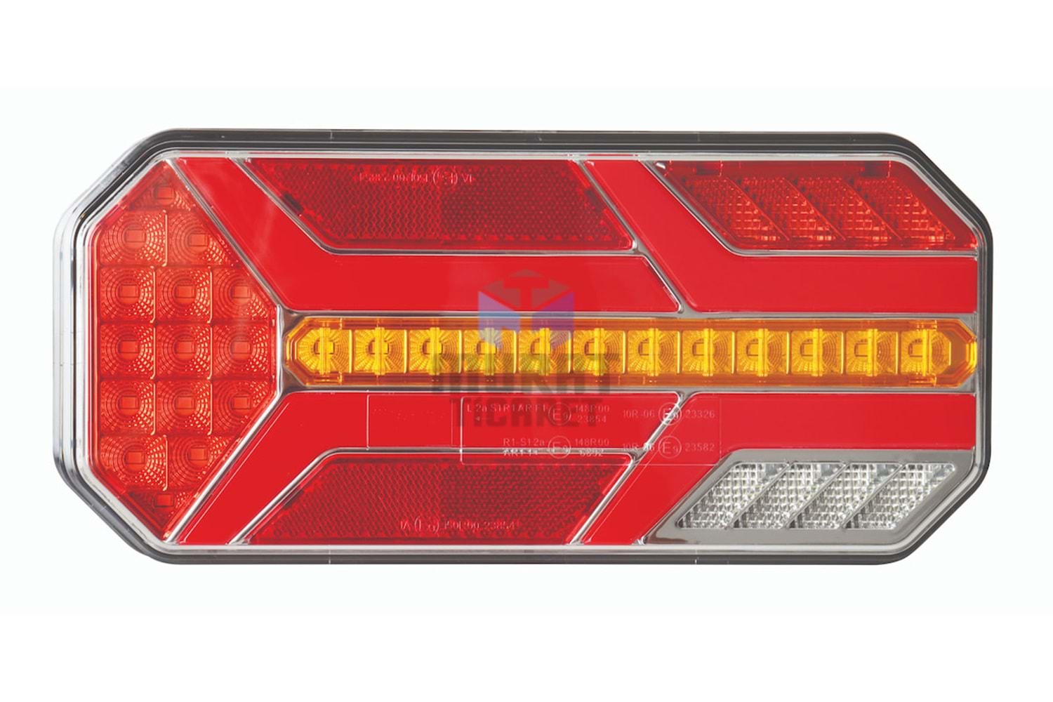 WOLFRAM 40252 DORSE STOP LAMBASI NEON RÖMORK TİPİ SAĞ KAYAR LEDLİ
