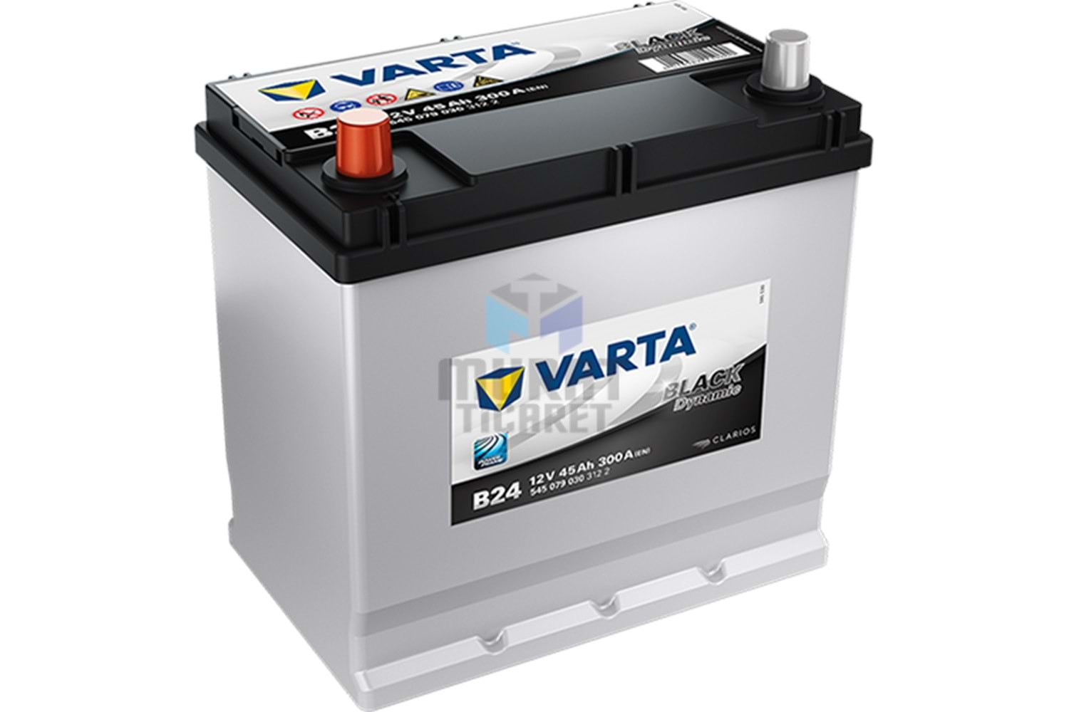 VARTA B24 12VOLT 45AH AKÜ BLACK DYNAMIC