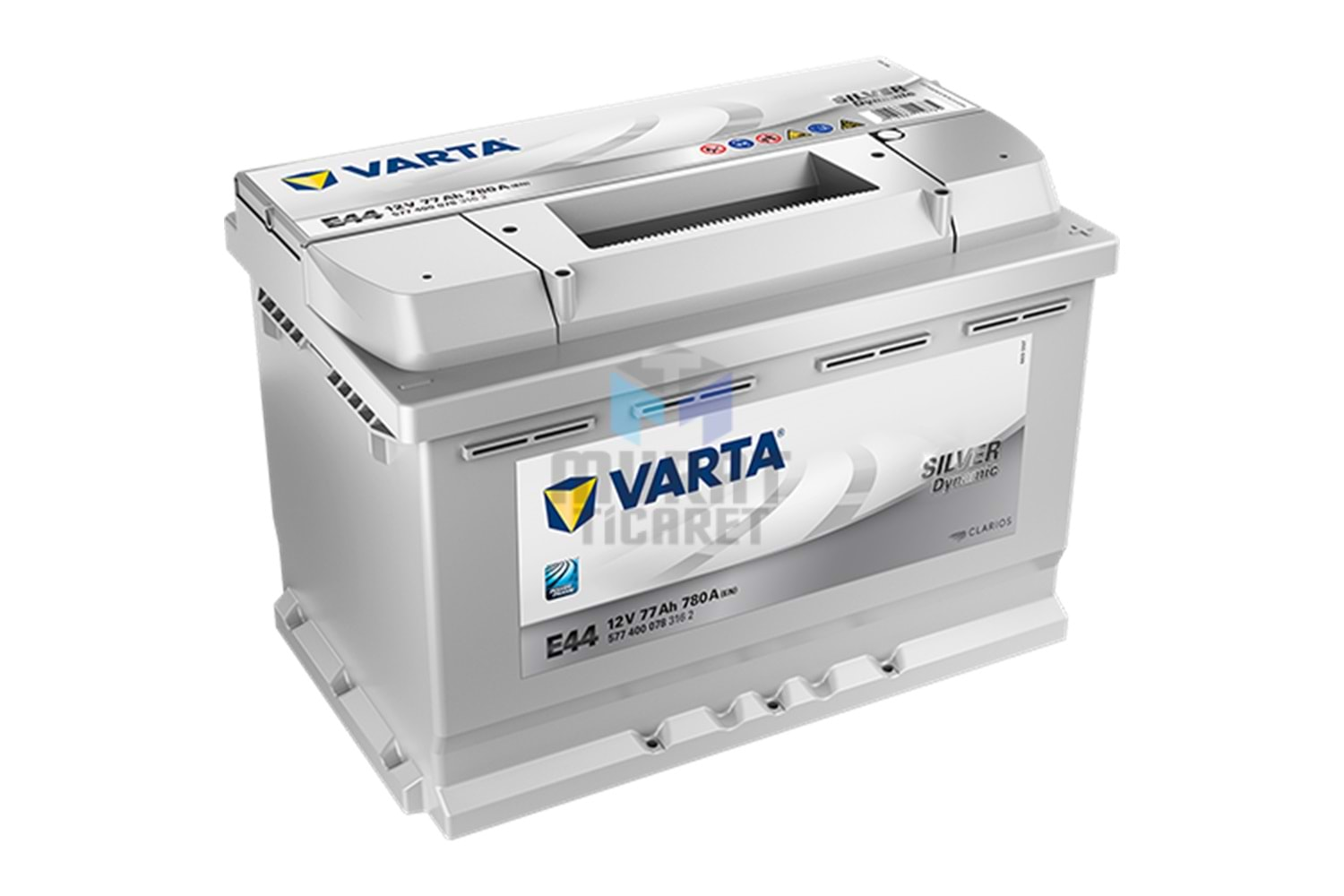 VARTA E44 12VOLT 77AH AKÜ SILVER DYNAMIC