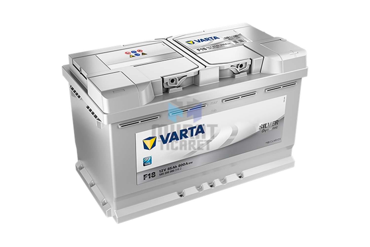 VARTA F18 12VOLT 85AH AKÜ SILVER DYNAMIC