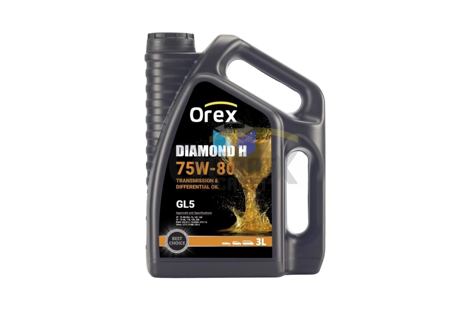 OREX 800072 Diamond h 75w80 Tranmisyon yağı GL-5 3lt