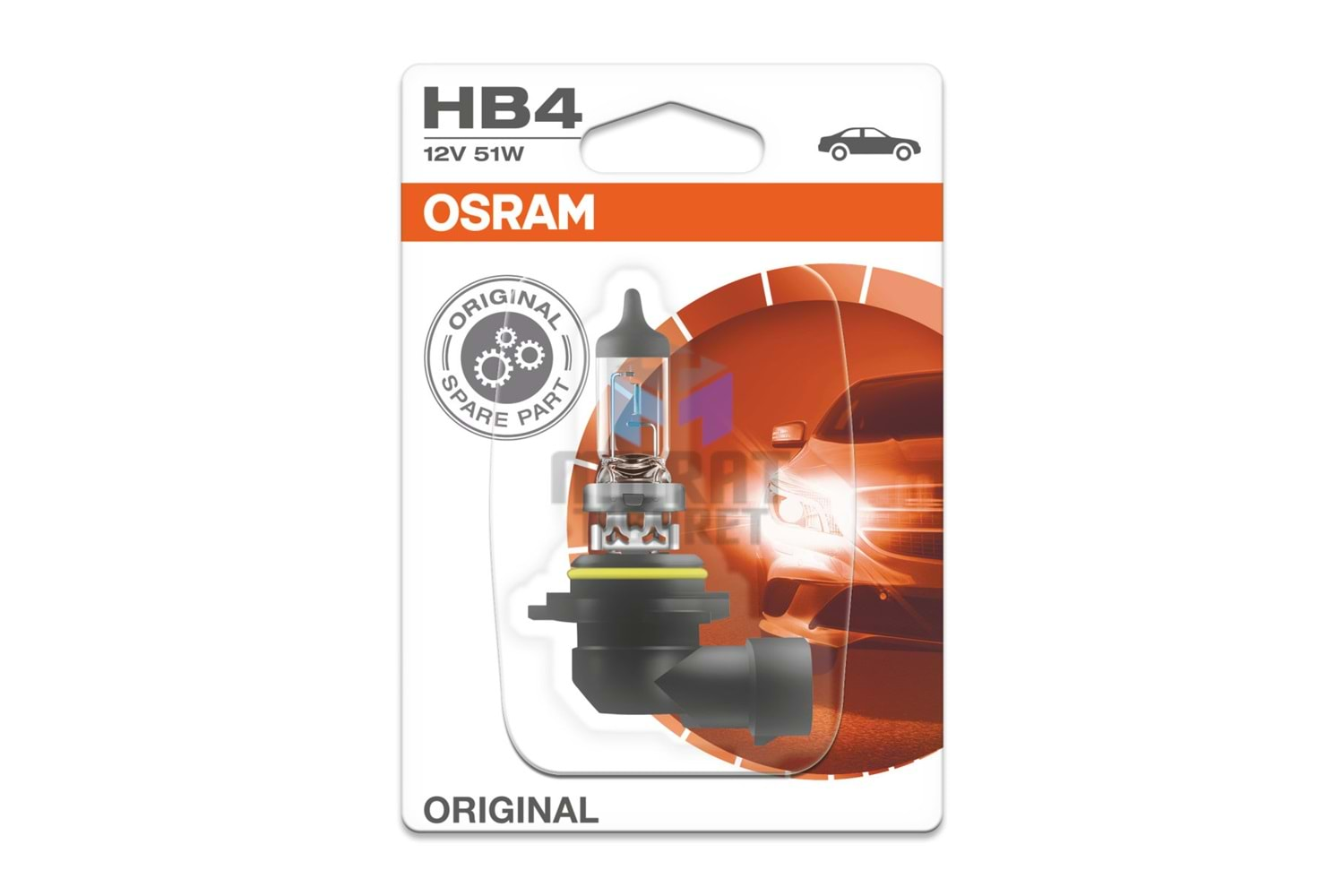 OSRAM 9006 - HB4 FAR AMPUL 12 VOLT 55 Watt