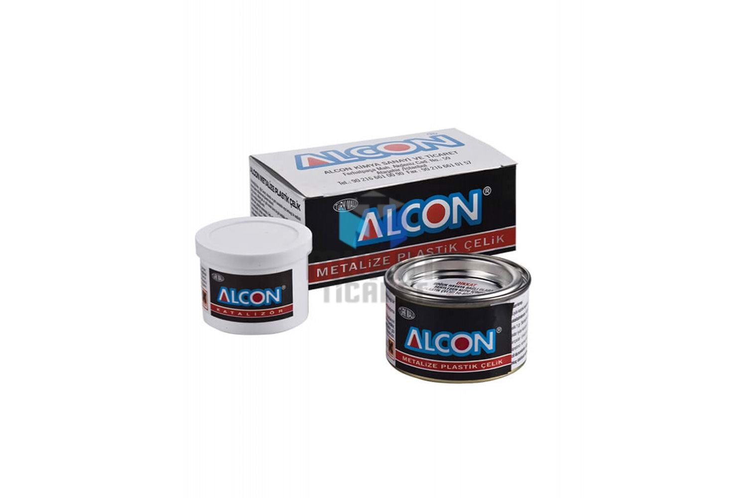 ALCON M-2220 METALİZE PLASTİK ÇELİK (100GR KUTU)