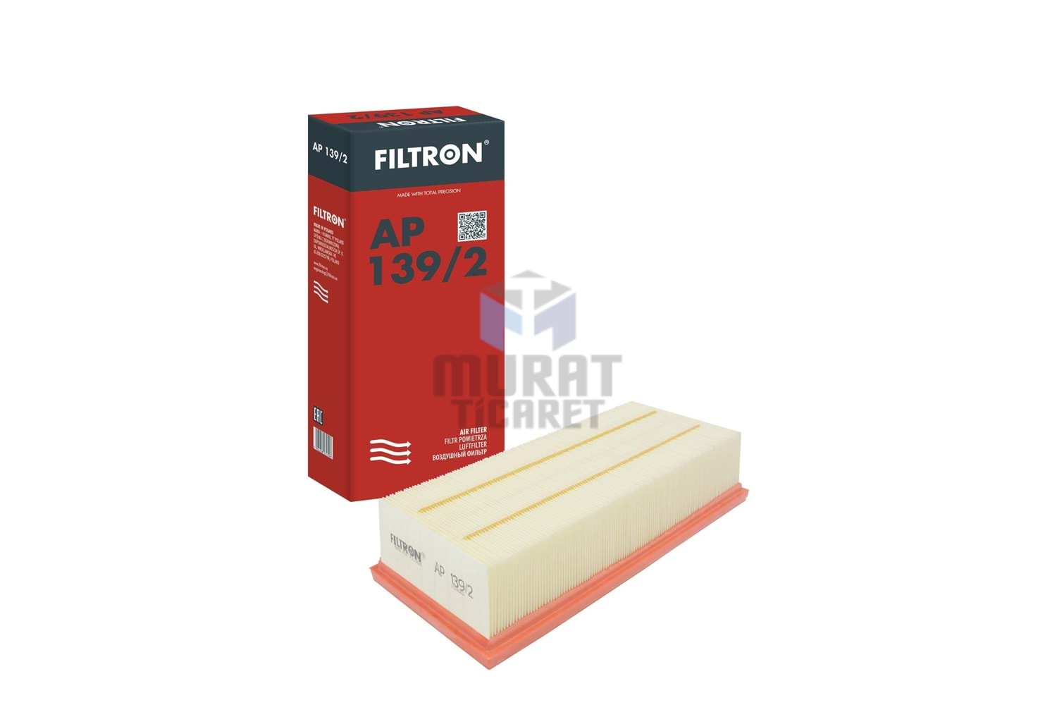 FİLTRON AP139/2 HAVA FİLTRESİ CADDY GOLF 4,5 ,JETTA PASSAT,SCIROCCO