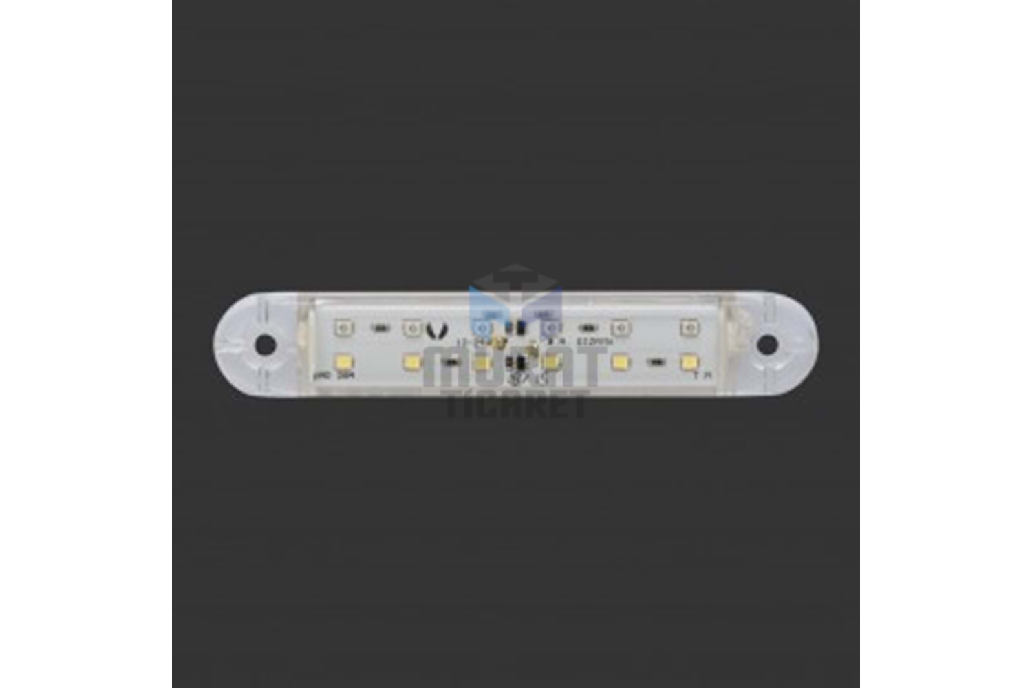 BAD DLM 204B 12 LEDLİ DEKORATİF LED GENİŞ BEYAZ 12V-24V
