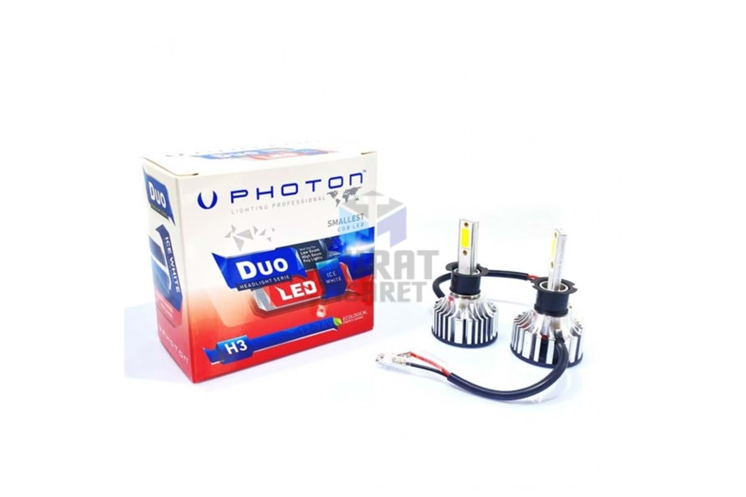 PHOTON DUO DU3913 H3 LED XENON AMPUL 12/24V