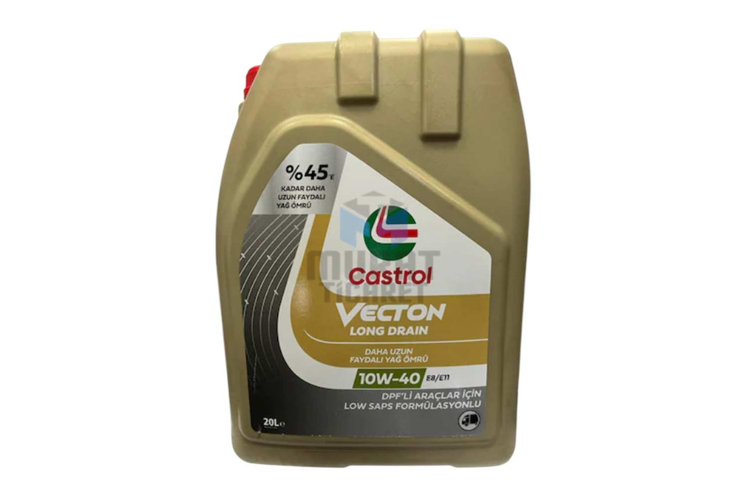 Castrol Vecton 10W-40 E8/E11 - 20 Lt Motor Yağı 17,5kg (Eski İsmi:E6/E9)