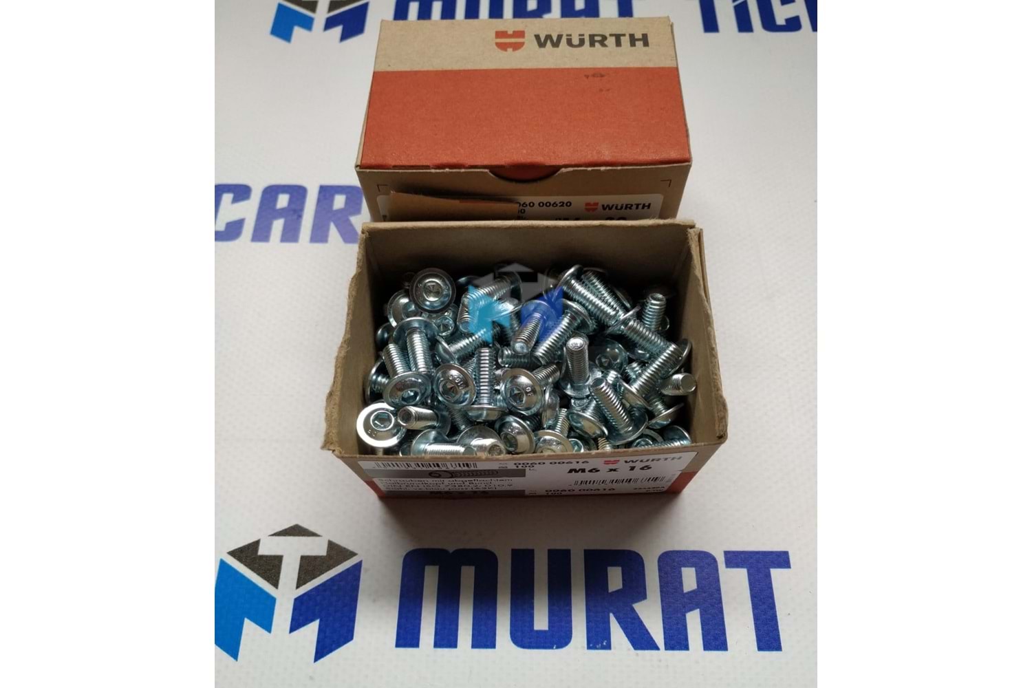 WÜRTH 006000616 FLANŞLI İMBUS CİVATA M6X16 Axor basamak