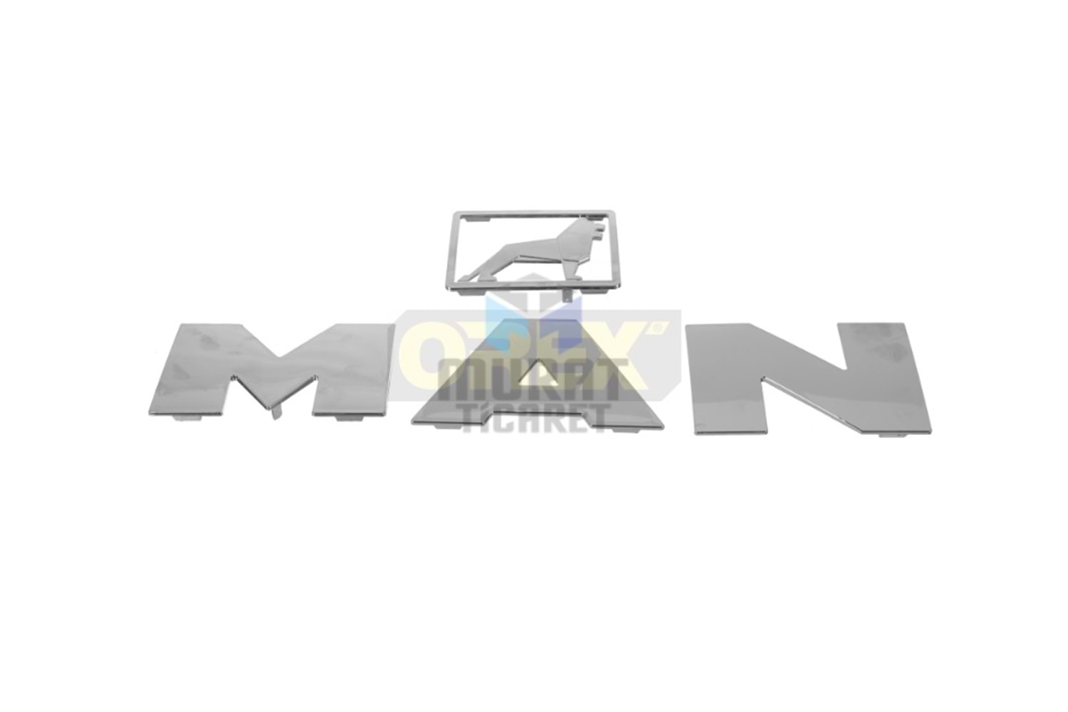 Mrat MRT298001 Tip Şildi Aslan+ M A N logo Tgx-Tgs Kamyon Tipi