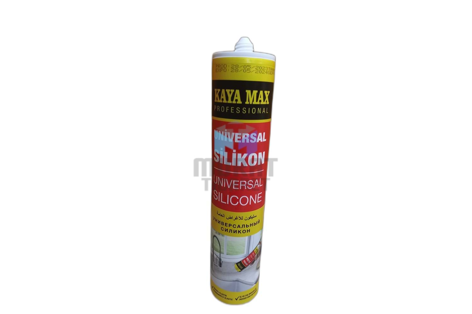 KAYAMAX PROFESSIONAL UNİVERSAL ŞEFFAF SİLİKON 280GR