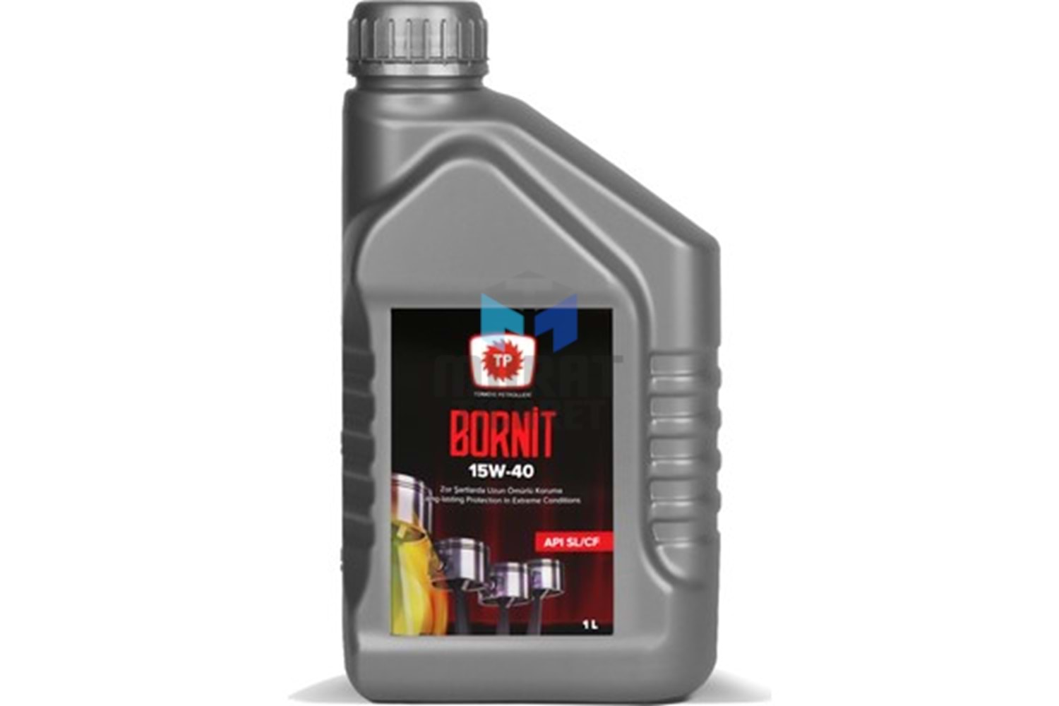 Türkiye Petrolleri 15w40 Bornit 1lt Motor yağı