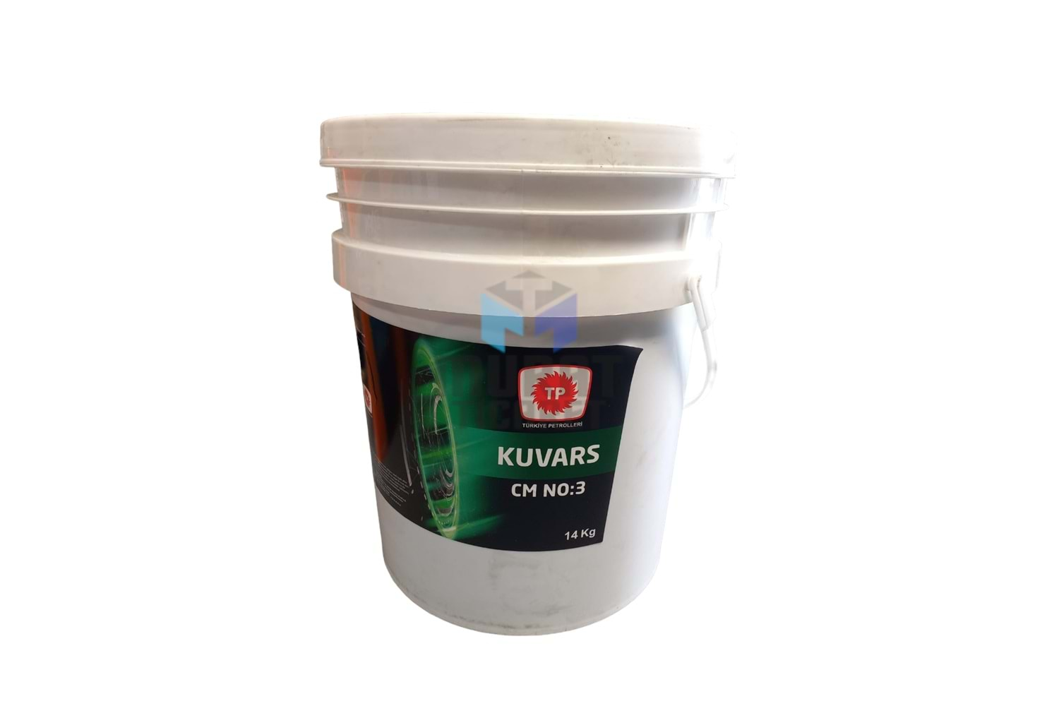 TÜRKİYE PETROLLERİ TP KUVARS KAUÇUKLU YEŞİL GRES 14KG KOVA