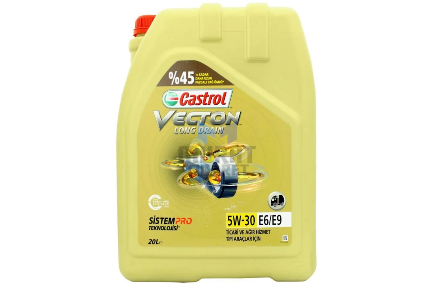 CASTROL VECTON LONG DRAİN 5W30 E6/E9 MOTOR YAĞI 20LT 17,5KG