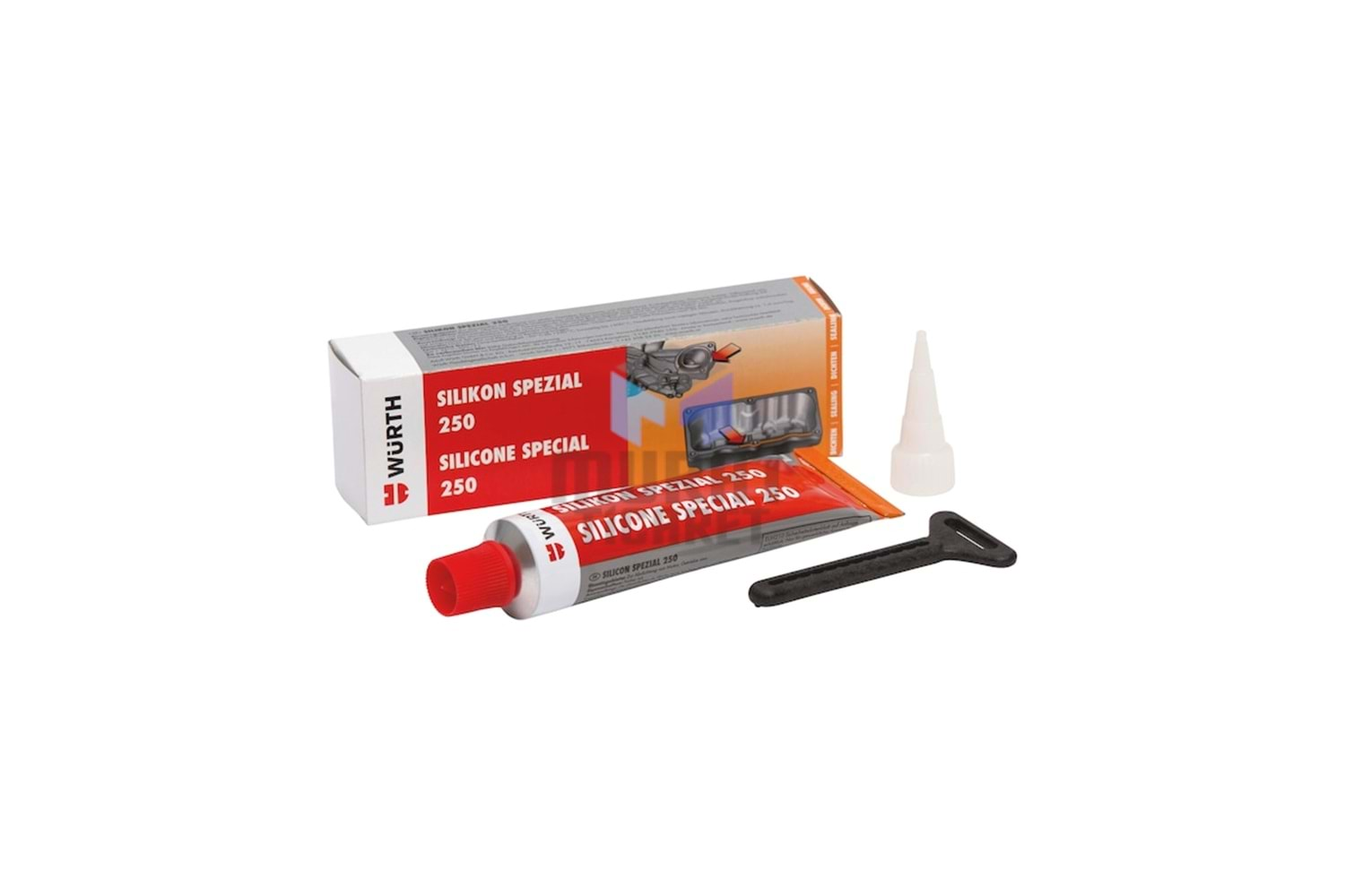 WÜRTH SIVI CONTA SİYAH 70ML 0890323