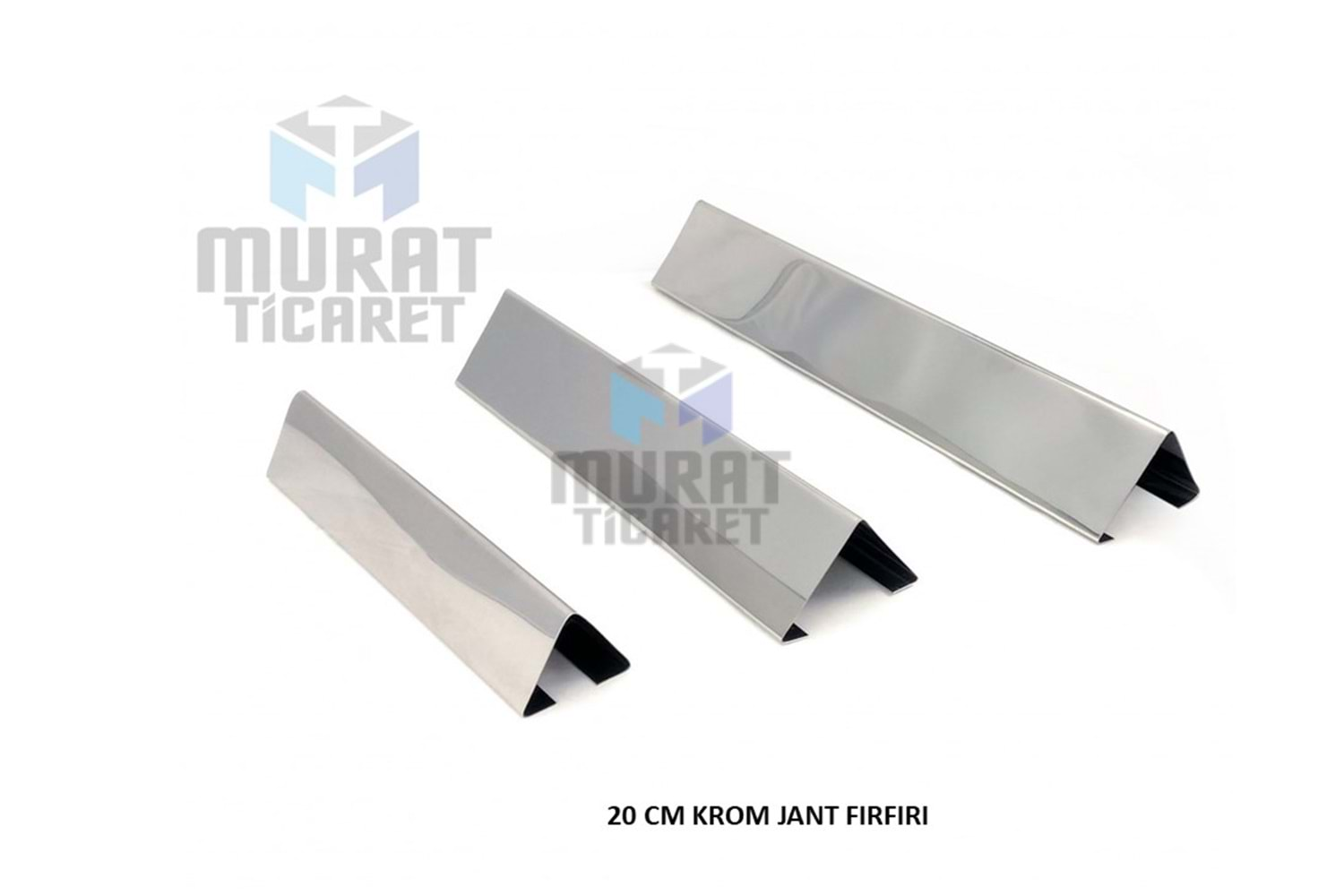 Mrat 20 Cm Krom Jant Piramit Fırfır (4 ADET) mrt85960