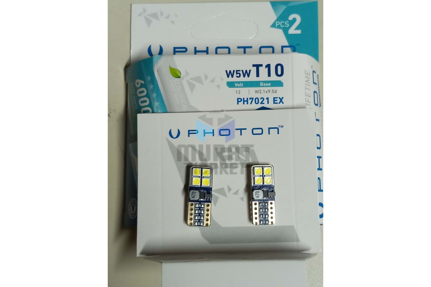 PHOTON PH7021EX 5W T10 DİPSİZ LED AMPÜL BEYAZ CANBUS 8 LED