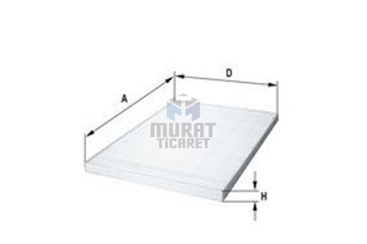 SARDES SC654 POLEN FİLTRESİ HONDA CIVIC 2007-2011 CRV 2007-2011 ACCORD 2003-2008