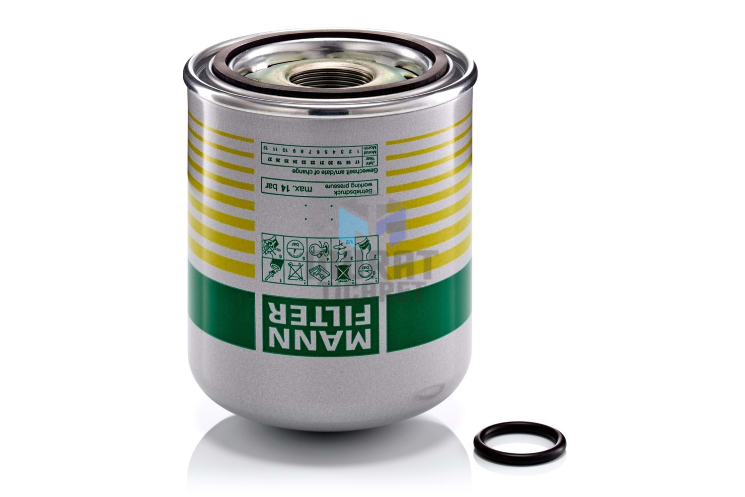 MANN FILTER 1394/8X HAVA KURUTUCU FİLTRE ACTROS,AROCS EURO6