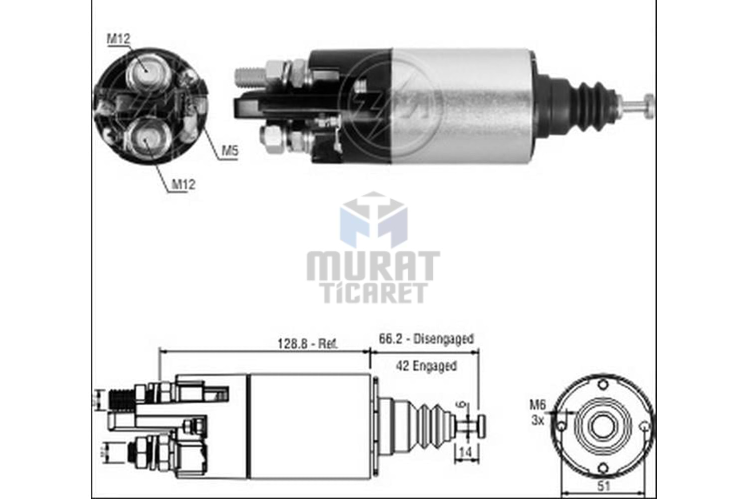 ZM842 OTOMATİK 39MT MERCEDES KULAKSIZ