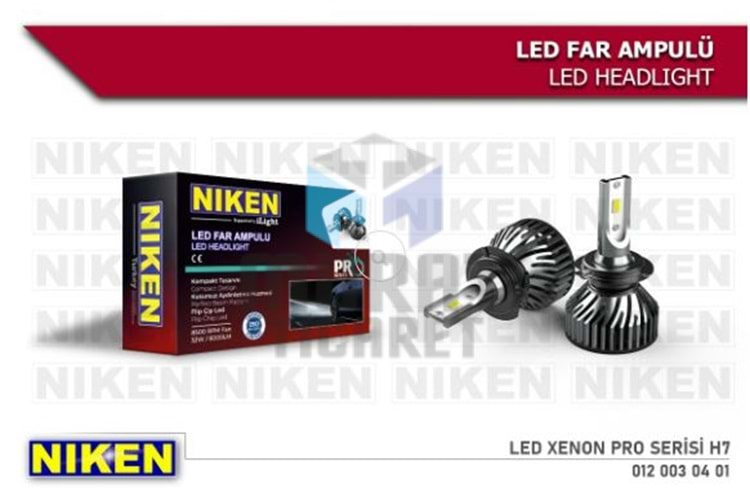 NİKEN 0120030401 LED XENON PRO H7 12V