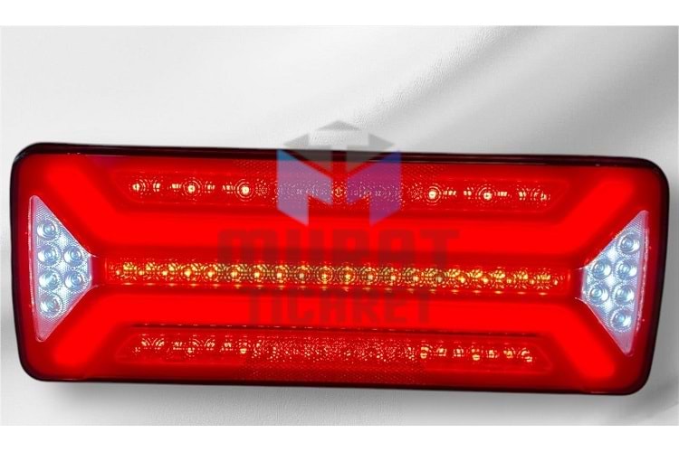 ÜÇLER 01461L 24V STOP LAMBASI 24V KAYAR SİNYALLİ LEDLİ