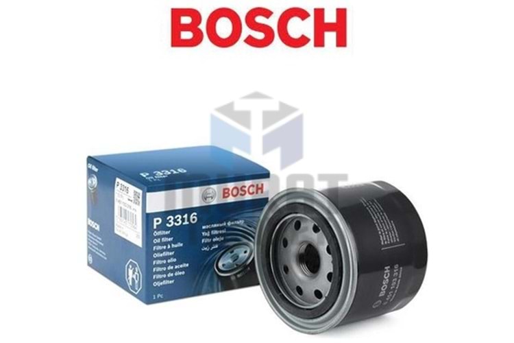 BOSCH 0451103316 YAĞ FİLTRESİ ACCENT GETZ ELANTRA CERATO RIO CEED HYUNDAI KIA