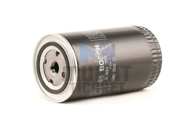 BOSCH 0451203087 YAĞ FİLTRESİ PASSAT LT28 / 35 / 40 / 55 T4 A80 A4 A6 A8 SUPERB VOLVO 740 / 760 / 780 / 940 / 960 85>03