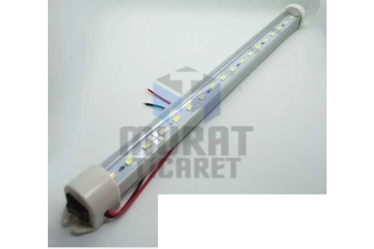 ÜÇLER 1101LBŞ TAVAN LAMBA 100CM 12V LEDLİ ANAHTARLI BEYAZ ŞEFFAF