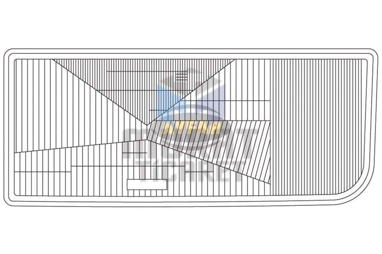 AYFAR C11534 FAR CAMI MERCEDES ACTROS-AXOR SAĞ ESKİ MODEL