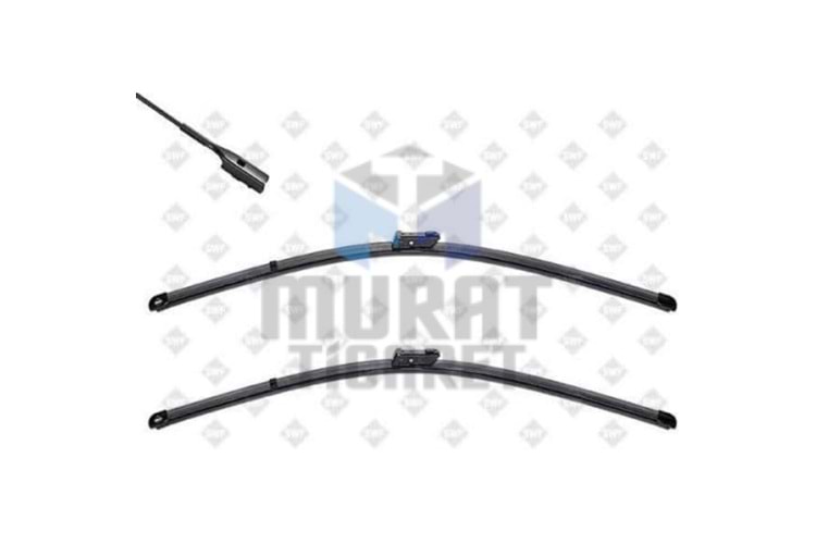 VALEO 119340 SİLECEK SÜPÜRGESİ MUZ VW AMAROK 13› MULTIVAN TRANSPORTER T6 13› 600+600MM 24+24 INC