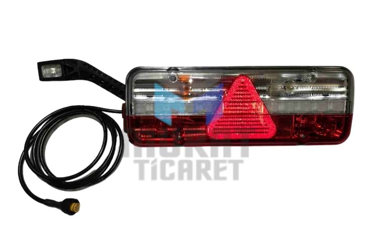 SABA 1587M002L20A DORSE STOP LAMBASI SOL MODULAMP ÜÇGEN REFLEKTÖRLÜ BOYNUZLU