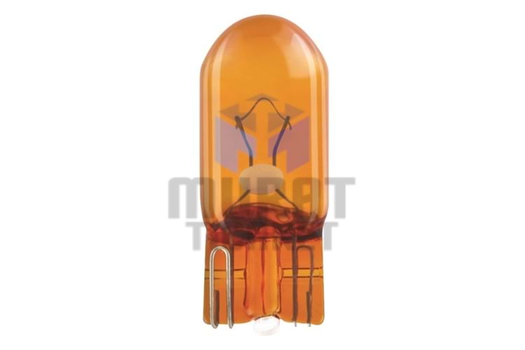 WOLFRAM 26305 AMPÜL 12V T10 5 T10 ORTA DİPSİZ SARI