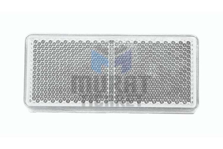 WOLFRAM 40563 Dikdörtgen Reflektör 3M Bantlı E-Belgeli Beyaz