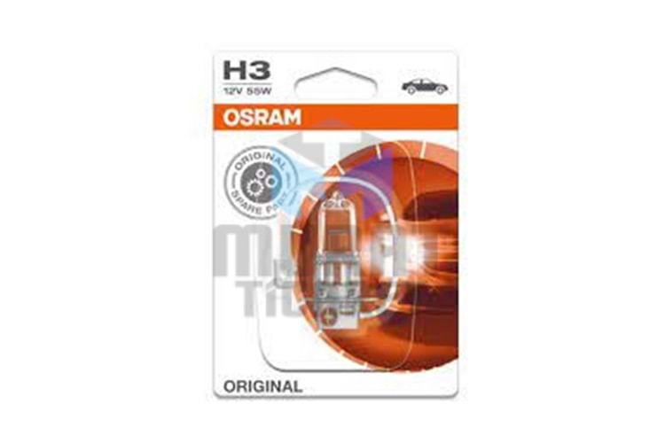 OSRAM 6415101B 12 Volt H3-55 Watt