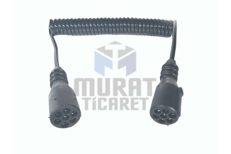 WOLFRAM 70501 DORSE ELEKTRİK KABLOSU N TİPİ SİYAH KABLO 7PİNLİ