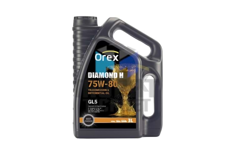 OREX 800072 Diamond h 75w80 Tranmisyon yağı GL-5 3lt