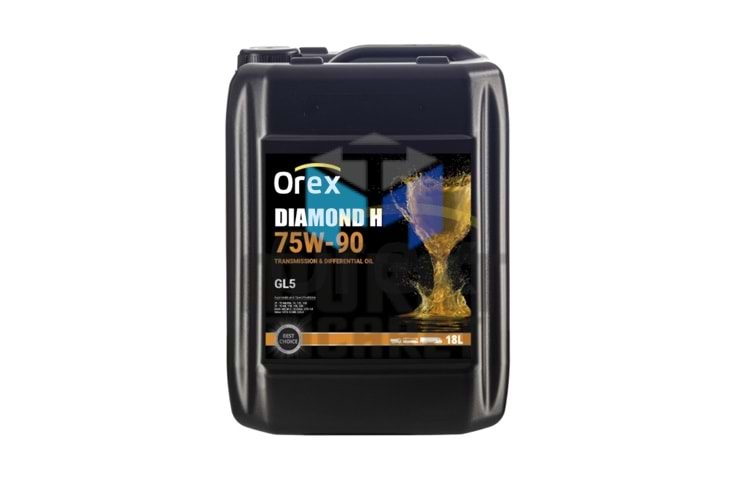 OREX 800074 Diamond H Transmission Oil 75W-90 Gl-5 / 18 Lt (Bidon)