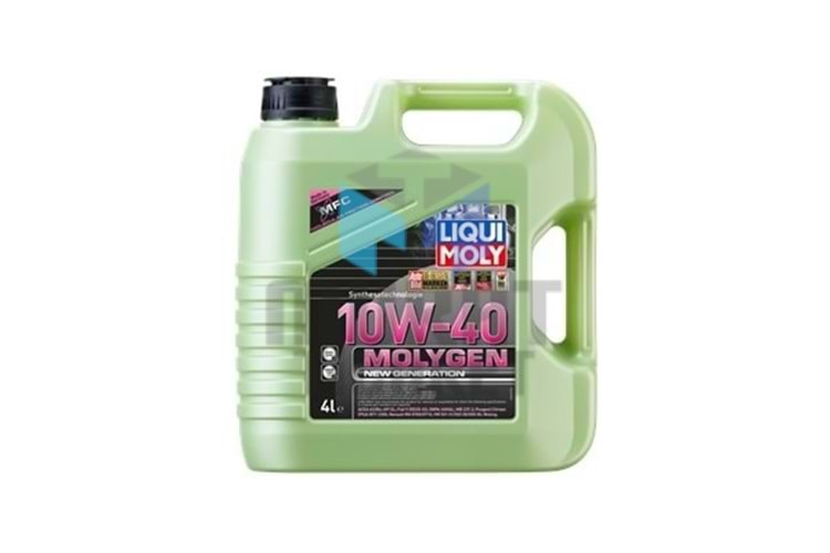 LIQUI MOLY 8538 MOLYGEN NEW GENERATİON 10W40 4LT (BENZİN/DİZEL) UYUMLU