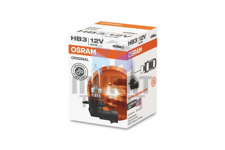 OSRAM 9005 FAR AMPULU HB3-12 Volt 60 Watt