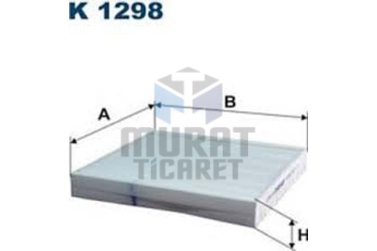 FİLTRON K1298 POLEN FİLTRESİ CIVIC 2011> JAZZ CITY
