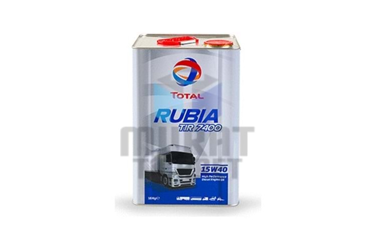 TOTAL RUBIA TIR 7400 15W40 16KG TNK