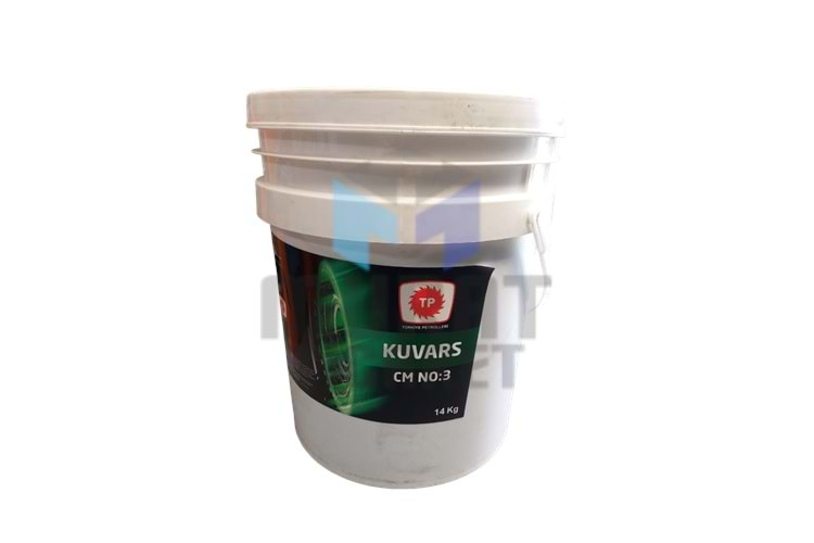 TÜRKİYE PETROLLERİ TP KUVARS KAUÇUKLU YEŞİL GRES 14KG KOVA