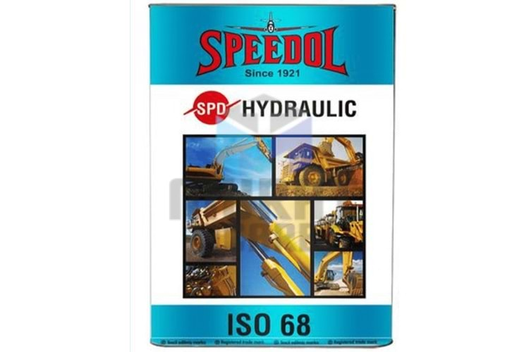 SPEEDOL SPD HYDRAULIC 68 NUMARA HİDROLİK YAĞI 16LT