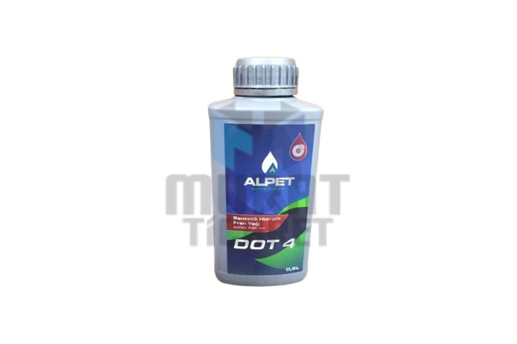 ALPET DOT4 FREN HİDROLİK YAĞI 500ML