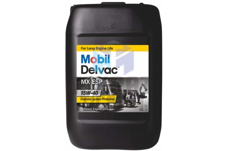 Mobil Delvac MX™ ESP 15W-40 MOTOR YAĞI 20LİTRE