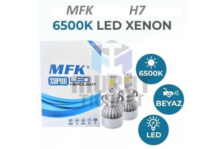 MFK LED ZENON H7 2Lİ SET 6500K