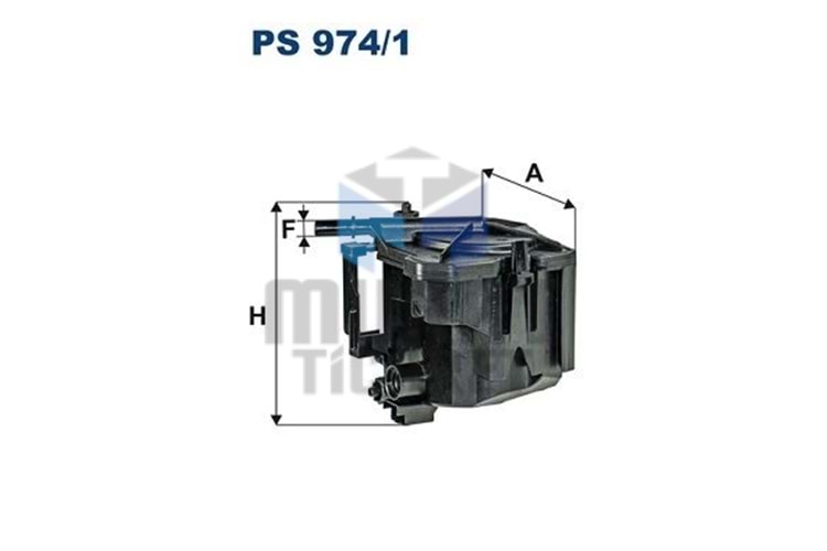 FİLTRON PS974/1 MAZOT FİLTRESİ BERLINGO C3 C4 C5 XSARA PICASSO P206 P207 P307 C5 II C5 III PARTNER TEPE BERLINGO III EURO4 MOTOR DV6 (1,6HDI 16V)